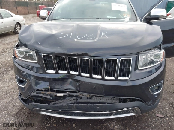 2014 Jeep Grand Cherokee Limited with VIN 1C4RJFBT7EC258715, listed as a IAAI auction lot 41735925 with 103,215 mi miles. Bid and sale history available at carsss.com. Image 6.