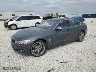 2017 BMW 4 Series 440i xDrive with VIN WBA4E5C56HG189437, listed as a Copart auction lot 44070615 with 66,793 mi miles and Salvage Title. Bid and sale history available at carsss.com. Image 1.