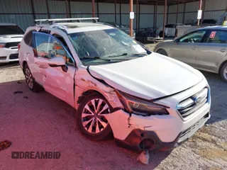 2019 Subaru Outback Touring with VIN 4S4BSETCXK3242989, listed as a IAAI auction lot 41739795 with 48,946 mi miles and . Bid and sale history available at DreamBid. Image 1.