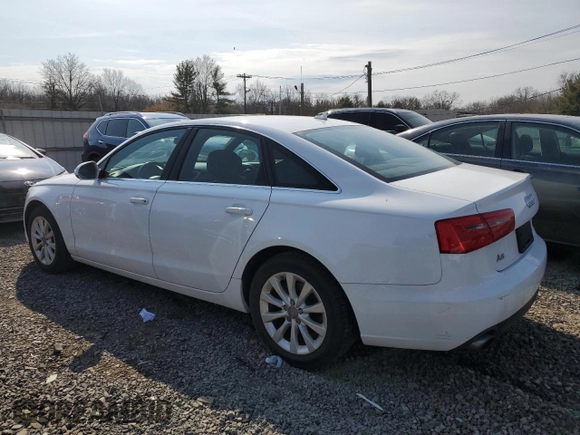 2013 Audi A6 2.0T Premium with VIN WAUCFAFC2DN051010, listed as a Copart auction lot 47953345 with 92,832 mi miles and Clean Title. Bid and sale history available at carsss.com. Image 2.