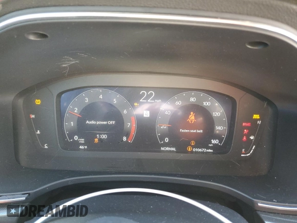 2024 Acura Integra Technology with VIN 19UDE4G70RA016396, listed as a Copart auction lot 87123924 with 10,672 mi miles and Salvage title. Bid and sale history available at DreamBid. Image 9.
