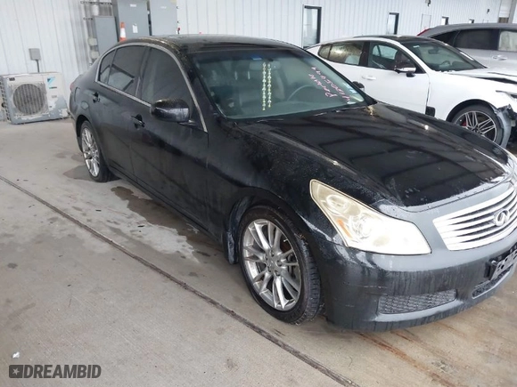 2007 Infiniti G35 Sedan Sport with VIN JNKBV61EX7M721855, listed as a IAAI auction lot 41305499 with NaN miles. Bid and sale history available at carsss.com. Image 1.