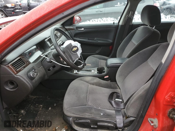 2012 Chevrolet Impala LT Retail with VIN 2G1WB5E37C1188747, listed as a Copart auction lot 52504945 with 164,974 mi miles and Salvage Title. Bid and sale history available at DreamBid. Image 7.