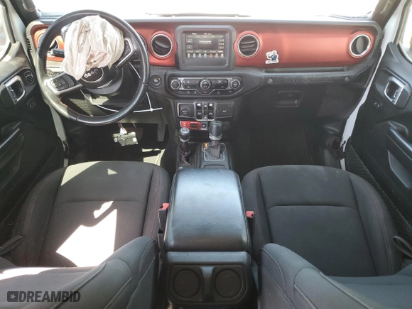 2020 Jeep Wrangler Unlimited Rubicon with VIN 1C4HJXFN5LW351340, listed as a Copart auction lot 49310975 with 66,314 mi miles and Salvage Title. Bid and sale history available at carsss.com. Image 8.