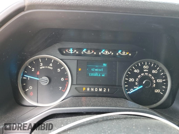 2016 Ford F-150 XLT with VIN 1FTEW1EG1GFA16490, listed as a Copart auction lot 52670595 with 135,505 mi miles and Salvage Title. Bid and sale history available at carsss.com. Image 9.