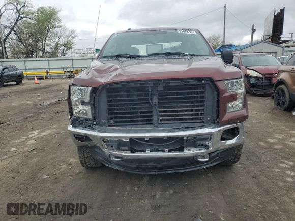 2015 Ford F-150 XLT with VIN 1FTEW1EFXFFA24559, listed as a Copart auction lot 51674285 with 91,192 mi miles and Salvage title. Bid and sale history available at DreamBid. Image 5.