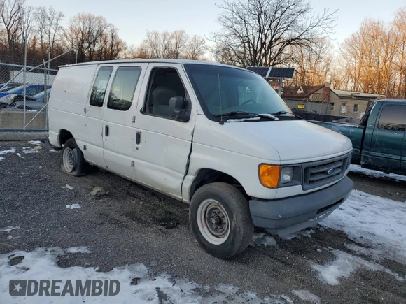 2004 Ford Econoline Cargo z VIN 1FTNE24L84HA51888, wystawiony jako Copart lot #86813724 z przebiegiem Nie podano mil oraz Szkoda całkowita • Salvage title. Historia ofert i sprzedaży dostępna na DreamBid. Obrazek 4.
