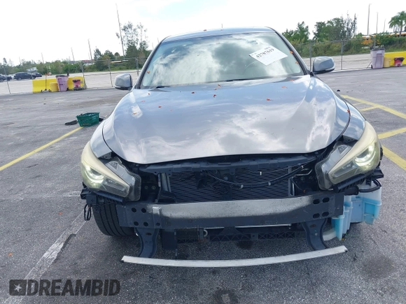 2015 Infiniti Q50 with VIN JN1BV7AP3FM347115, listed as a IAAI auction lot 42787619 with 213,995 mi miles and . Bid and sale history available at DreamBid. Image 6.