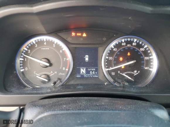 2016 Toyota Highlander LE with VIN 5TDZARFH5GS018989, listed as a Copart auction lot 44059155 with 90,772 mi miles and Salvage Title. Bid and sale history available at carsss.com. Image 9.
