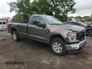 2022 Ford F-150 XL with VIN 1FTMF1EB8NKD95234, listed as a Copart auction lot 63814855 with 89,078 mi miles and Salvage title. Bid and sale history available at DreamBid. Image 4.