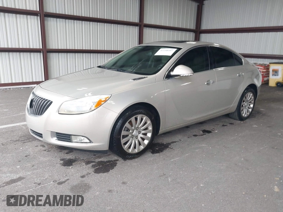 2012 Buick Regal Premium 1 with VIN 2G4GS5EK7C9208222, listed as a IAAI auction lot 42298107 with 154,761 mi miles and . Bid and sale history available at DreamBid. Image 2.