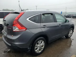 2012 Honda CR-V EX-L with VIN 5J6RM4H77CL041923, listed as a Copart auction lot 59721555 with 123,065 mi miles and Salvage title. Bid and sale history available at DreamBid. Image 3.