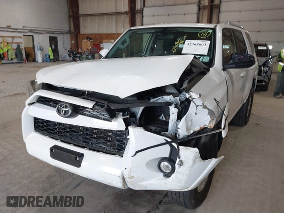 2016 Toyota 4Runner Limited with VIN JTEBU5JR8G5312700, listed as a IAAI auction lot 42368603 with 124,056 mi miles and . Bid and sale history available at DreamBid. Image 6.