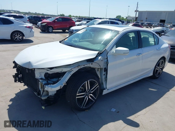2017 Honda Accord Touring with VIN 1HGCR3F93HA040834, listed as a IAAI auction lot 41979952 with 79,686 mi miles and . Bid and sale history available at DreamBid. Image 18.