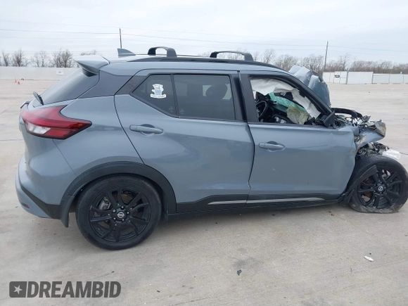 2021 Nissan Kicks SR with VIN 3N1CP5DV8ML518302, listed as a IAAI auction lot 41264904 with Not Provided miles and . Bid and sale history available at DreamBid. Image 13.