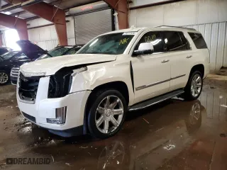 2015 Cadillac Escalade Luxury with VIN 1GYS4MKJ9FR525910, listed as a Copart auction lot 70377534 with 120,017 mi miles and Clean Title. Bid and sale history available at carsss.com. Image 1.