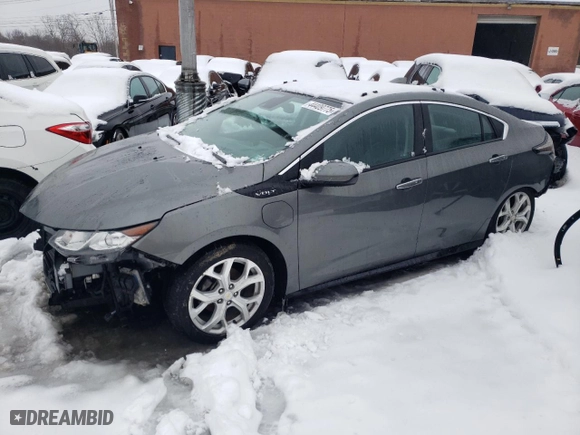2017 Chevrolet Volt Premier with VIN 1G1RD6S51HU213432, listed as a Copart auction lot 44409775 with 83,256 mi miles and Salvage Title. Bid and sale history available at carsss.com. Image 1.