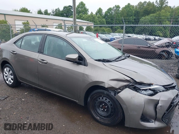 2018 Toyota Corolla L with VIN 2T1BURHE9JC990834, listed as a IAAI auction lot 42583027 with 217,143 mi miles and . Bid and sale history available at DreamBid. Image 1.