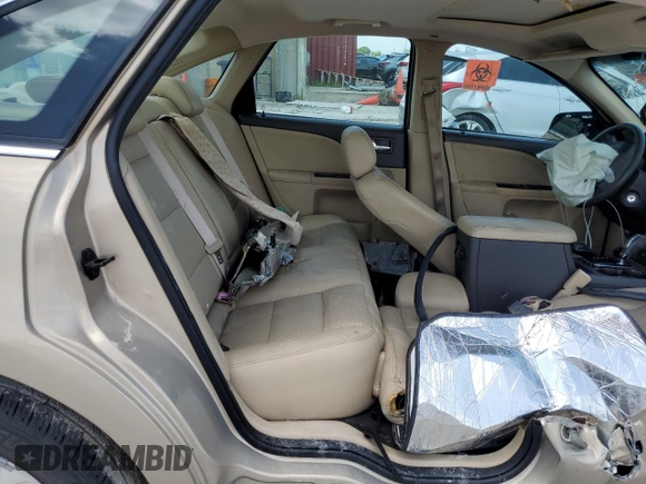 2008 Ford Taurus Limited with VIN 1FAHP25W28G117918, listed as a Copart auction lot 63484803 with 74,470 mi miles and Salvage Title. Bid and sale history available at carsss.com. Image 10.