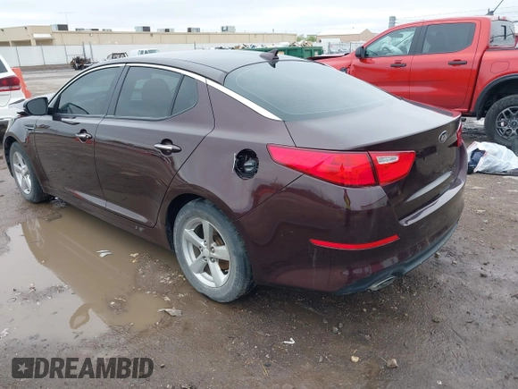 2015 Kia Optima LX with VIN 5XXGM4A75FG430460, listed as a IAAI auction lot 41947052 with 168,303 mi miles and . Bid and sale history available at DreamBid. Image 3.