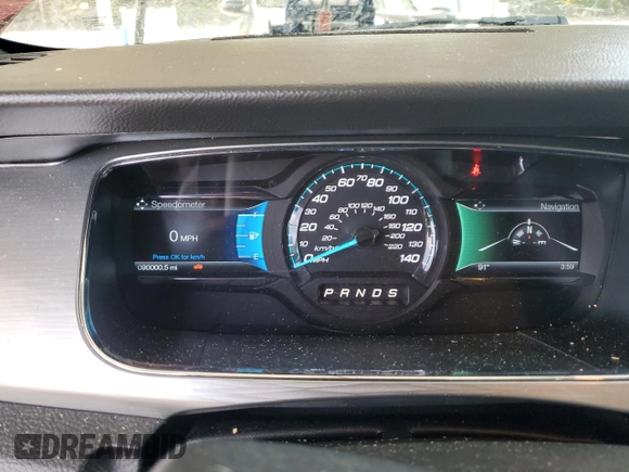 2017 Ford Taurus SEL z VIN 1FAHP2E8XHG131857, wystawiony jako Copart lot #60652585 z przebiegiem 90 000 mil mil oraz Szkoda całkowita • Salvage title. Historia ofert i sprzedaży dostępna na DreamBid. Obrazek 9.