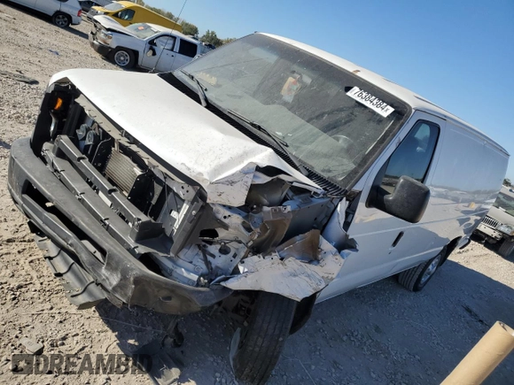 2011 Ford Econoline Cargo Commercial z VIN 1FTSS3ELXBDA28293, wystawiony jako Copart lot #76384384 z przebiegiem 199 792 mil mil oraz Szkoda całkowita • Salvage title. Historia ofert i sprzedaży dostępna na DreamBid. Obrazek 1.