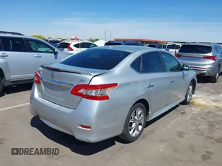 2015 Nissan Sentra SR with VIN 3N1AB7APXFY309155, listed as a IAAI auction lot 42158715 with 118,063 mi miles and . Bid and sale history available at DreamBid. Image 4.