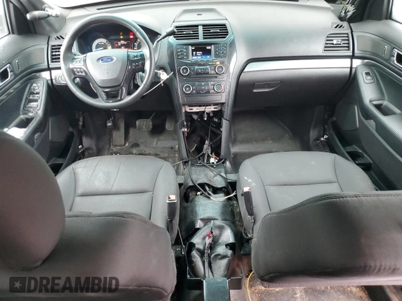 2016 Ford Utility Police Interceptor with VIN 1FM5K8AR7GGB80991, listed as a Copart auction lot 88179645 with 102,489 mi miles and Clean Title. Bid and sale history available at carsss.com. Image 8.