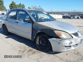 2005 Mitsubishi Lancer ES with VIN JA3AJ26E15U053014, listed as a IAAI auction lot 41679770 with 149,125 mi miles. Bid and sale history available at carsss.com. Image 1.