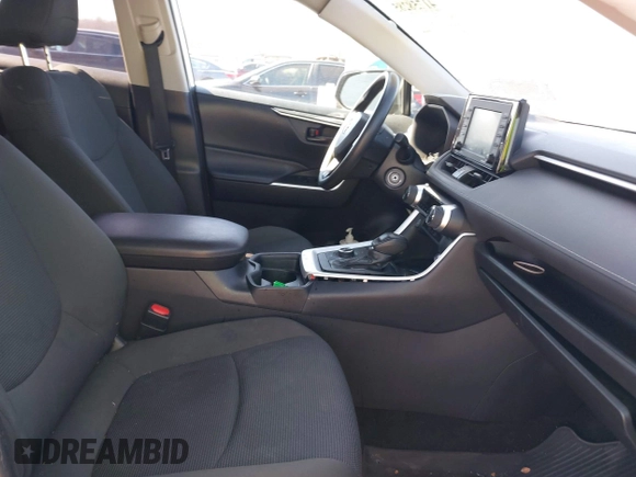 2021 Toyota RAV4 Hybrid LE with VIN 4T3LWRFV2MU025129, listed as a IAAI auction lot 41758285 with 71,990 mi miles. Bid and sale history available at carsss.com. Image 5.