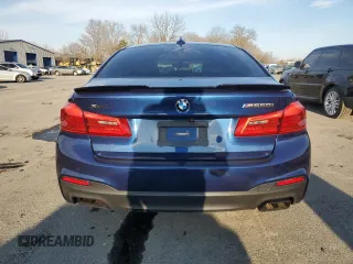 2020 BMW 5 Series M550i xDrive z VIN WBAJS7C06LBN95994, wystawiony jako Copart lot #47009075 z przebiegiem Nie podano mil oraz Szkoda całkowita • Salvage title. Historia ofert i sprzedaży dostępna na DreamBid. Obrazek 6.