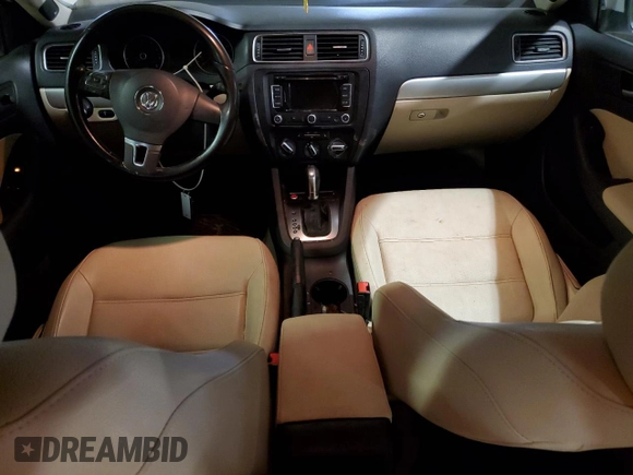 2012 Volkswagen Jetta SEL with VIN 3VWLP7AJ9CM314236, listed as a Copart auction lot 43470145 with 134,705 mi miles and Salvage title. Bid and sale history available at DreamBid. Image 8.