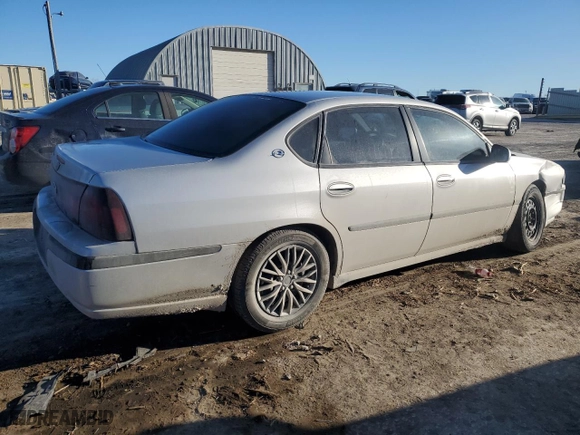 2003 Chevrolet Impala with VIN 2G1WF52E939452370, listed as a Copart auction lot 47131635 with 138,265 mi miles and Salvage Title. Bid and sale history available at carsss.com. Image 3.