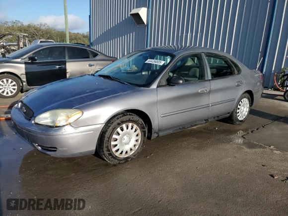 2007 Ford Taurus SE with VIN 1FAFP53U57A105399, listed as a Copart auction lot 44436805 with Not provided miles and Salvage title. Bid and sale history available at DreamBid. Image 1.