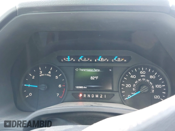 2017 Ford F-150 XL with VIN 1FTEW1EF1HKE08840, listed as a IAAI auction lot 41780630 with 120,383 mi miles and . Bid and sale history available at DreamBid. Image 7.