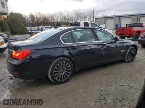 2009 BMW 7 Series 750Li with VIN WBAKB835X9CY62045, listed as a Copart auction lot 78865724 with 132,879 mi miles and Clean title. Bid and sale history available at DreamBid. Image 3.