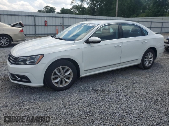 2017 Volkswagen Passat S with VIN 1VWAT7A37HC003482, listed as a Copart auction lot 57311335 with 155,549 mi miles and Salvage title. Bid and sale history available at DreamBid. Image 1.