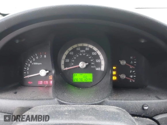 2005 Kia Sportage LX with VIN KNDJE723257071317, listed as a IAAI auction lot 41547643 with 267,610 mi miles and . Bid and sale history available at carsss.com. Image 7.