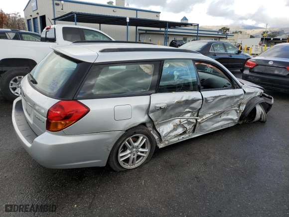 2005 Subaru Legacy Wagon (Natl) with VIN 4S3BP616X57307779, listed as a Copart auction lot 86306494 with 196,642 mi miles and Salvage Title. Bid and sale history available at carsss.com. Image 3.
