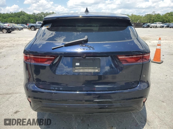 2024 Jaguar F-Pace R-Dynamic S with VIN SADCT2EX9RA723265, listed as a Copart auction lot 56935535 with 13,195 mi miles and Salvage title. Bid and sale history available at DreamBid. Image 6.