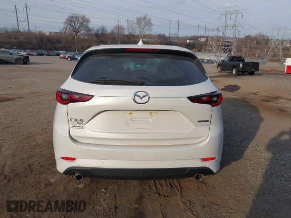 2024 Mazda CX-5 2.5 S Premium Package with VIN JM3KFBDL6R0427579, listed as a IAAI auction lot 41682849 with 5,325 mi miles. Bid and sale history available at carsss.com. Image 16.