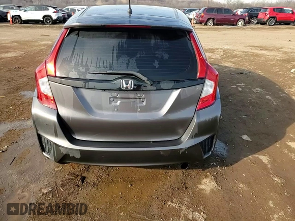 2017 Honda Fit LX with VIN 3HGGK5G51HM700577, listed as a Copart auction lot 48713335 with 197,728 mi miles and Salvage Title. Bid and sale history available at DreamBid. Image 13.