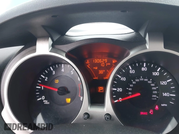 2011 Nissan Juke SL with VIN JN8AF5MV9BT011090, listed as a IAAI auction lot 41516827 with 130,629 mi miles. Bid and sale history available at carsss.com. Image 7.