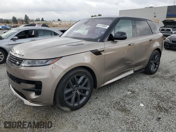 2023 Land Rover Range Rover Sport SE Dynamic with VIN SAL1L9FU9PA151555, listed as a Copart auction lot 44153095 with 4,058 mi miles and Salvage Title. Bid and sale history available at carsss.com. Image 1.