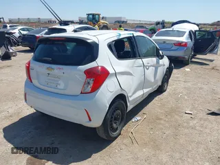 2017 Chevrolet Spark LS with VIN KL8CB6SA4HC705273, listed as a IAAI auction lot 41992324 with 78,856 mi miles. Bid and sale history available at carsss.com. Image 4.