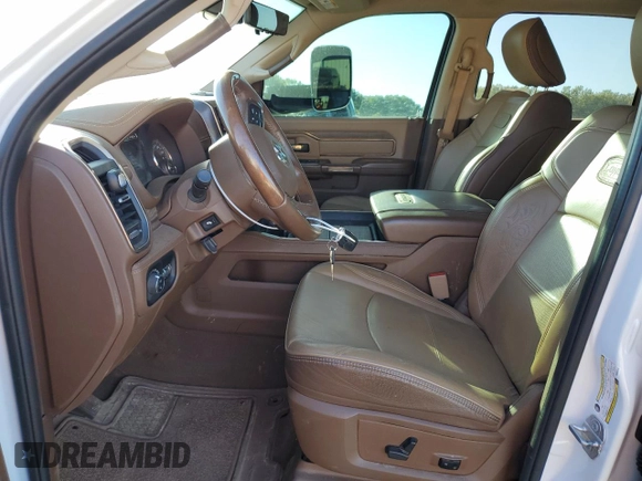 2021 Ram 2500 Longhorn with VIN 3C6UR5PL6MG626147, listed as a Copart auction lot 69408753 with 52,363 mi miles and Salvage title. Bid and sale history available at DreamBid. Image 7.
