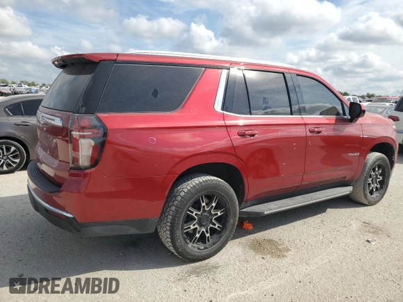 2021 Chevrolet Tahoe LS with VIN 1GNSCMKD7MR237939, listed as a Copart auction lot 71068894 with Not provided miles and Salvage title. Bid and sale history available at DreamBid. Image 3.