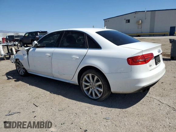 2014 Audi A4 Premium z VIN WAUAFAFL8EA073030, wystawiony jako Copart lot #50244075 z przebiegiem 97 797 mil mil oraz Szkoda całkowita • Salvage title. Historia ofert i sprzedaży dostępna na DreamBid. Obrazek 2.