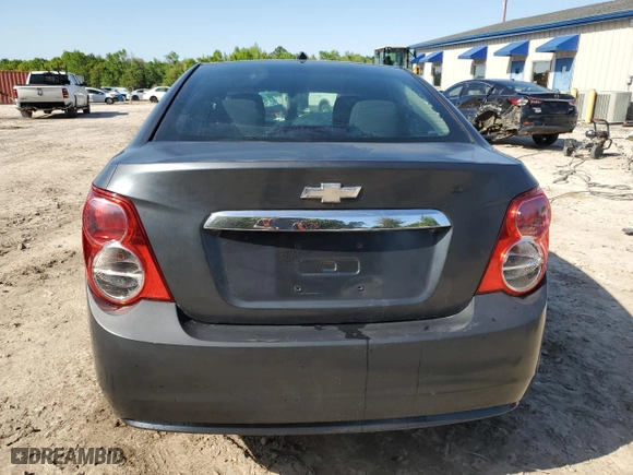2014 Chevrolet Sonic LT with VIN 1G1JC5SHXE4127939, listed as a Copart auction lot 52174335 with 118,684 mi miles and Salvage Title. Bid and sale history available at carsss.com. Image 6.