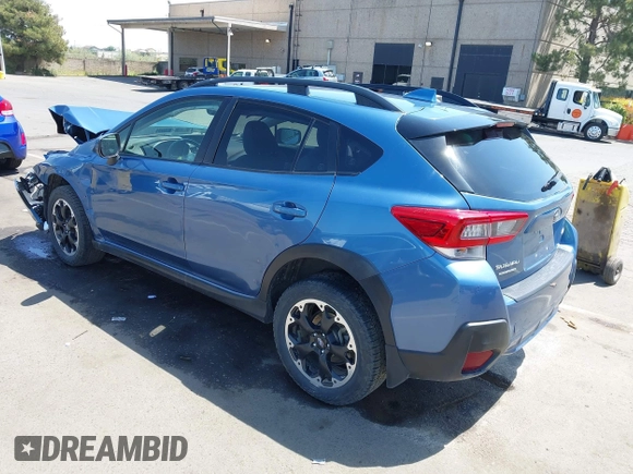 2021 Subaru Crosstrek Premium with VIN JF2GTAPC7MH370303, listed as a IAAI auction lot 42139120 with 112,740 mi miles and . Bid and sale history available at DreamBid. Image 3.